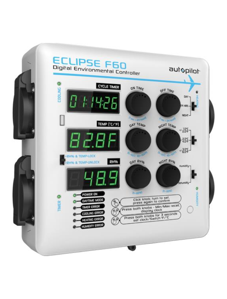 Controlador Medioambiental Autopilot ECLIPSE F60 Autopilot