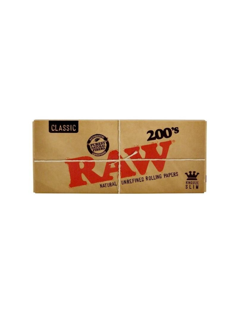 Papel de Fumar RAW King Size 200 Papelillos RAW